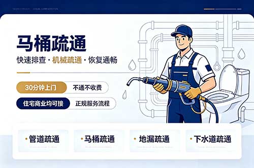 邢台马桶疏通